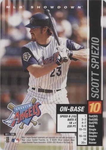 2002 MLB Showdown - Scott Spiezio #011
