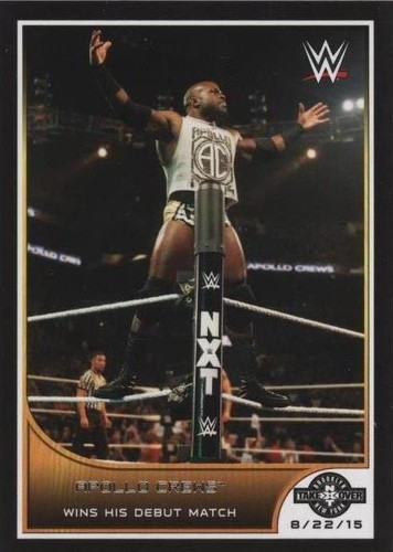 2016 Topps WWE Road to Wrestlemania - Apollo Crews #107