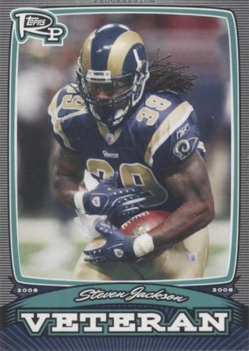 2008 Topps Rookie Progression Steven Jackson #PV-SJ
