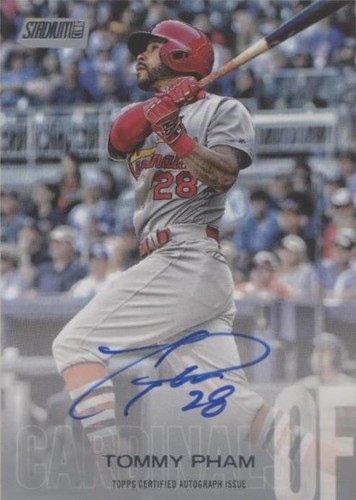 2018 Topps Stadium Club - Tommy Pham #SCA-TP