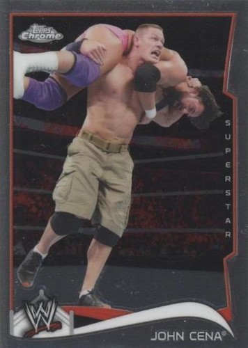 2014 Topps Chrome WWE - John Cena #25
