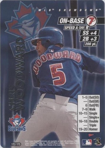 2001 MLB Showdown Pennant Run - Chris Woodward #172