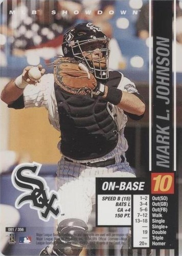 2002 MLB Showdown - Mark Johnson #081
