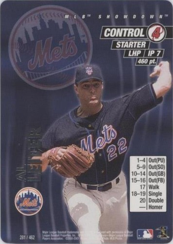 2001 MLB Showdown - Al Leiter #281
