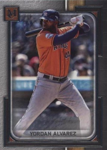 2022 Topps Museum Collection YORDAN ALVAREZ Dual Relic Auto