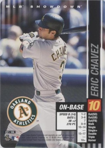 2002 MLB Showdown - Eric Chavez #237