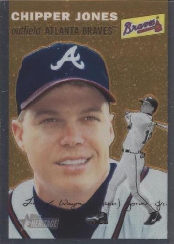 2003 Topps Heritage - Chipper Jones #THC91