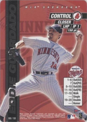 2000 MLB Showdown Pennant Run - Eddie Guardado #080