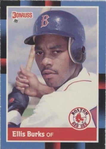 1988 Donruss Ellis Burks ROOKIE #174 MLB Boston Red Sox | eBay