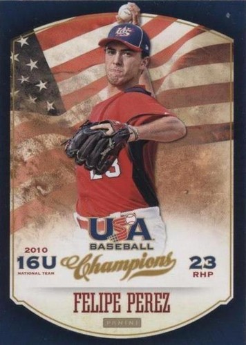 2013 Panini USA Baseball Champions - Felipe Perez #95