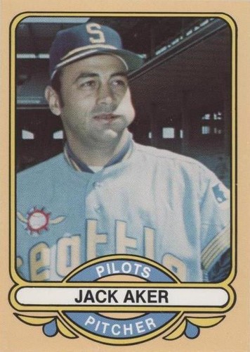 1982 Renata Galasso 1969 Seattle Pilots - Jack Aker #27