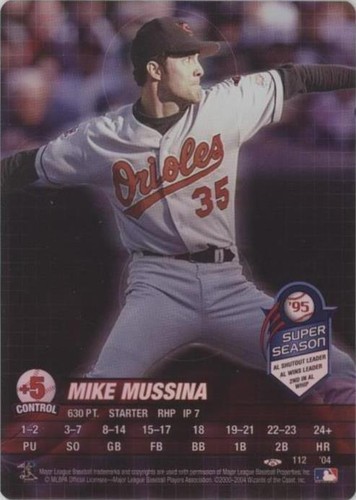 2004 MLB Showdown Trading Deadline - Mike Mussina #112