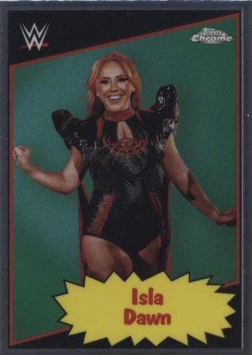 2025 Topps Chrome WWE - Isla Dawn #85TC-ID
