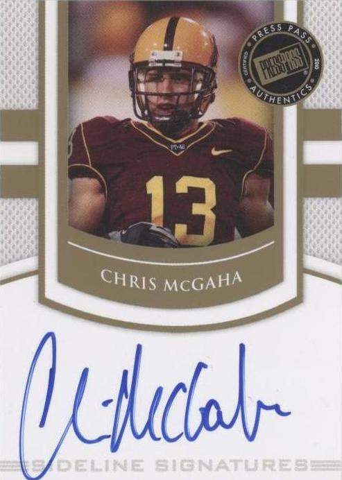 2010 Press Pass Portrait Edition Chris McGaha #SS-CM