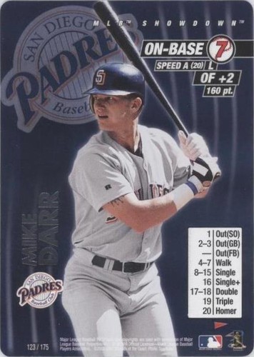 2001 MLB Showdown Pennant Run - Mike Darr #123