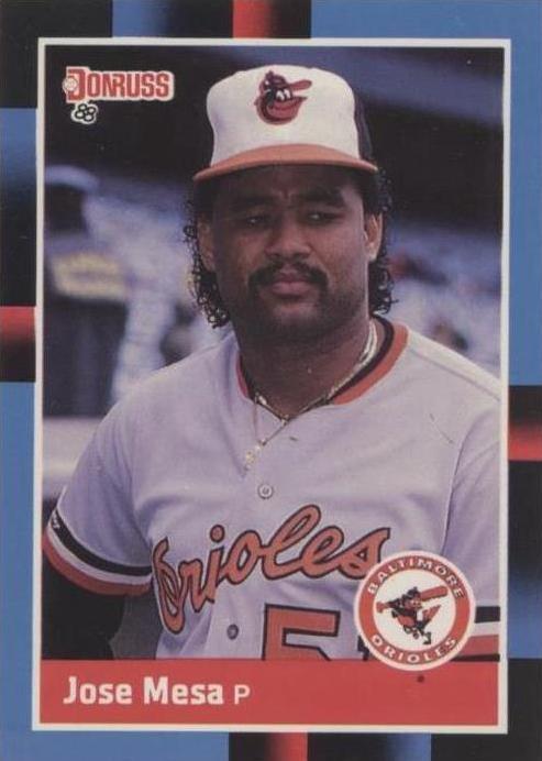 Donruss 1988 - Jose Mesa #601