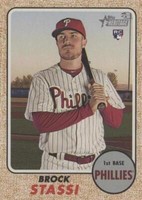 2017 Topps Heritage High Number - Brock Stassi #625