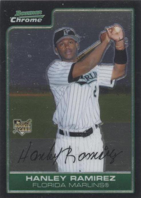 2006 年 Bowman Chrome - Hanley Ramirez #204