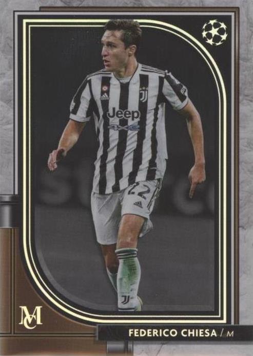 2021-22 Topps Museum Collection UCL Federico Chiesa #44