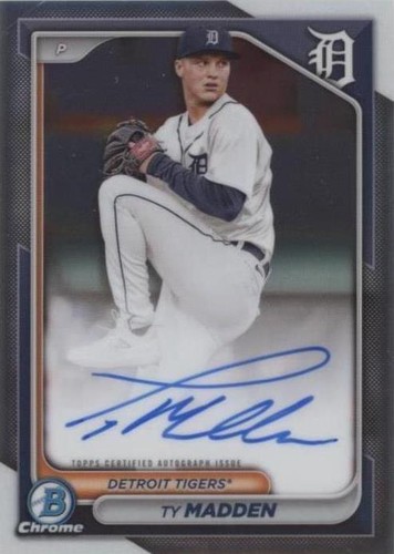 2024 Bowman Chrome - Ty Madden #CPA-TM
