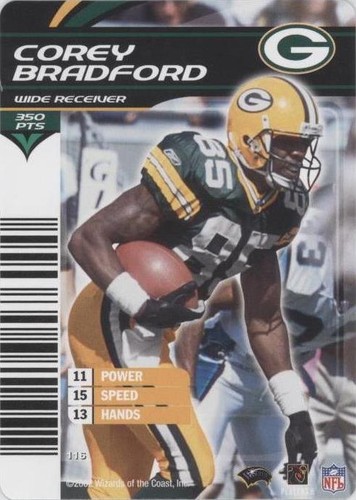 2002-03 NFL Showdown Corey Bradford #116