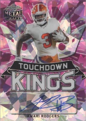 2021 Leaf Metal Draft Amari Rodgers #TK-AR1