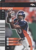 2001-02 NFL Showdown 1st Edition Rod Smith #142