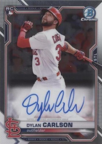 2021 Bowman - Dylan Carlson #CRA-DC