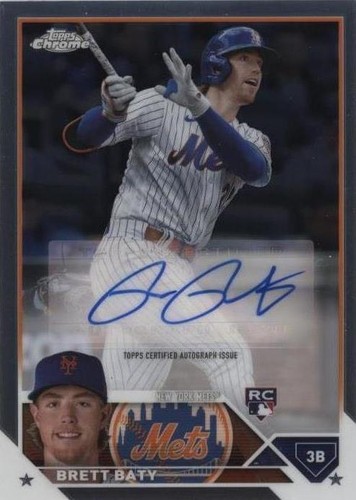 2023 Topps Chrome Update Series - Brett Baty #AC-BBA