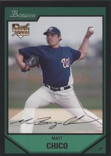 2007 Bowman Draft Picks & Prospects - Matt Chico #BDP2