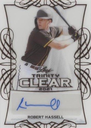 2021 Leaf Trinity - Robert Hassell #CA-RH1