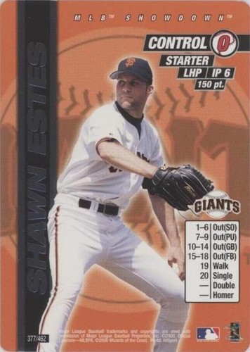 2000 MLB Showdown - Shawn Estes #377