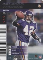 2001-02 NFL Showdown 1st Edition Orlando Thomas #247