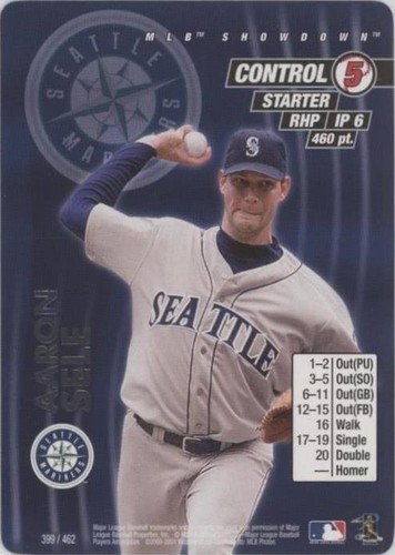 2001 MLB Showdown - Aaron Sele #399