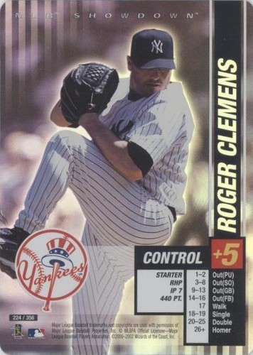 2002 MLB Showdown - Roger Clemens #224