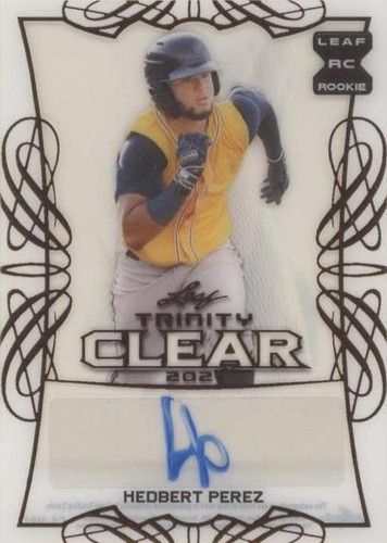 2021 Leaf Trinity - Hedbert Perez #CA-HP1