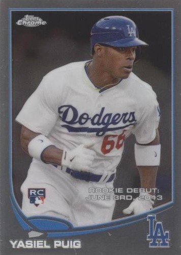 2013 Topps Chrome Update - Yasiel Puig #MB-41