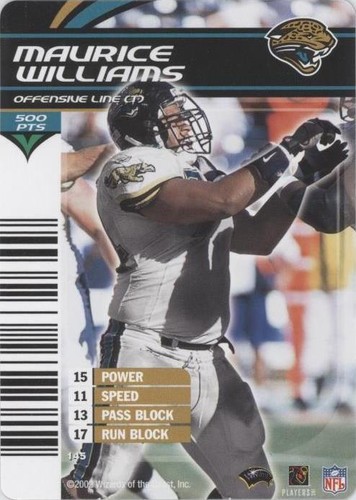 2002-03 NFL Showdown Maurice Williams #145