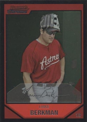 2007 Bowman Chrome - Lance Berkman #177