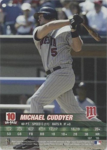 2005 MLB Showdown - Michael Cuddyer #187