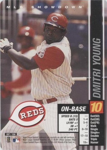 2002 MLB Showdown - Dmitri Young #097