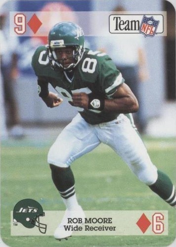 1992 Sport Decks Team NFL Star Cards Playing Cards Rob Moore #9D
