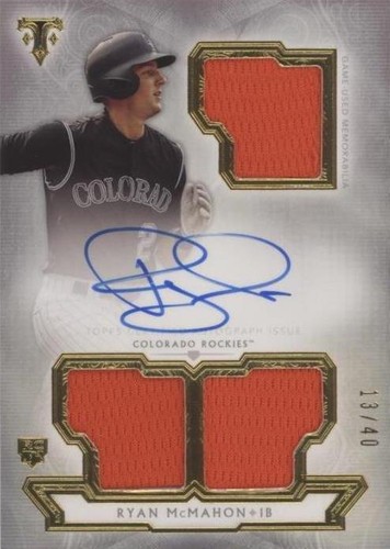 2018 Topps Triple Threads - Ryan McMahon #RFPAR-RM