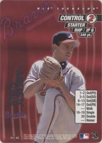 2001 MLB Showdown - Andy Ashby #031