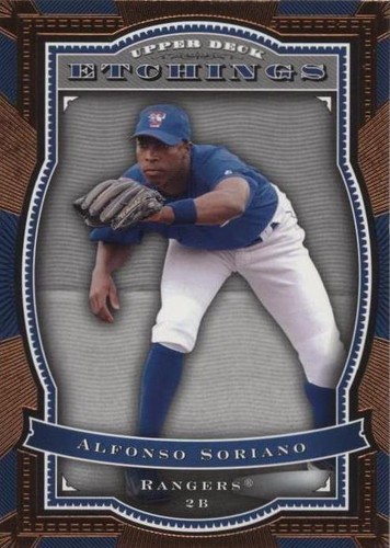 2004 Upper Deck Etchings - Alfonso Soriano #72
