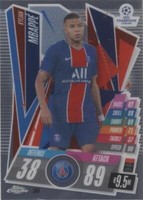 2020-21 Topps Chrome Match Attax UCL Kylian Mbappé #105