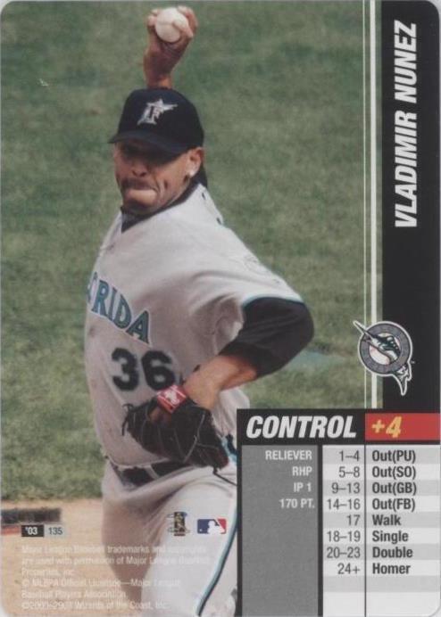 2003 MLB Showdown - Vladimir Nunez #135