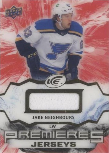 2021-22 Upper Deck Ice - Jake Neighbours #IPA-JN