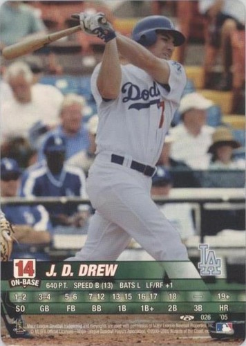 2005 MLB Showdown Trading Deadline - J.D. Drew #026