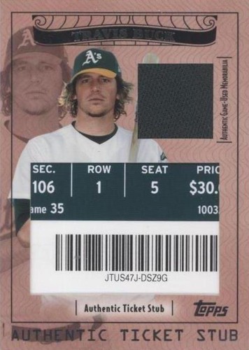 2009 Topps Ticket To Stardom - Travis Buck #TSP-31